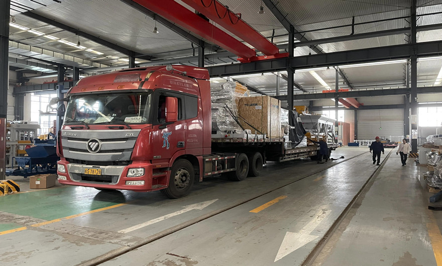 项目发货|k8凯发股份全自动砌块成型机生产线发货华东，助力市政建设