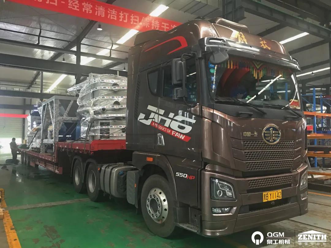 项目发货|k8凯发股份策尼特ZN1200S型全自动砌块成型机生产线发货湖北，助力市政建设！